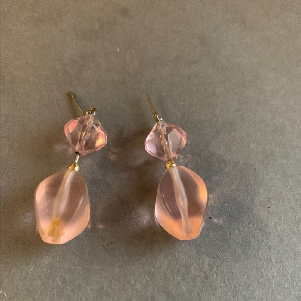 Elegant Pink Earrings